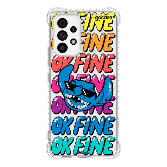 Capinha para celular Stitch - Ok Fine