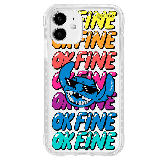 Capinha para celular Stitch - Ok Fine