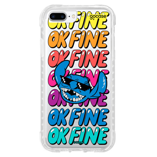 Capinha para celular Stitch - Ok Fine