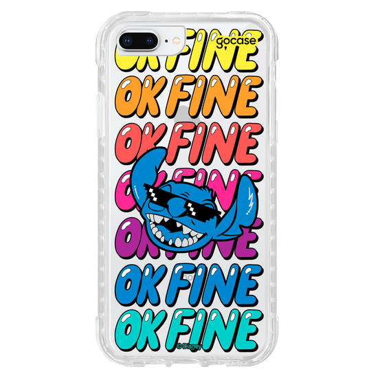 Capinha para celular Stitch - Ok Fine