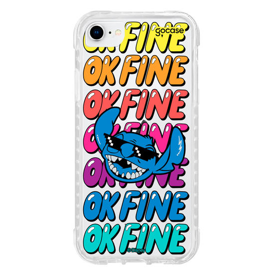 Capinha para celular Stitch - Ok Fine