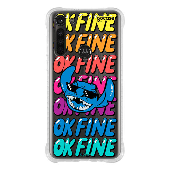 Capinha para celular Stitch - Ok Fine