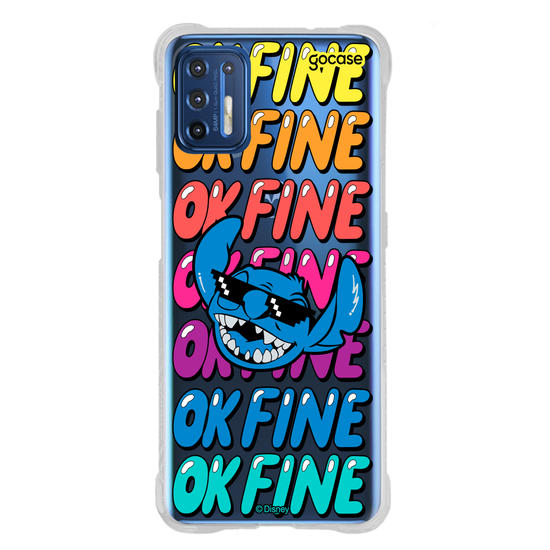 Capinha para celular Stitch - Ok Fine