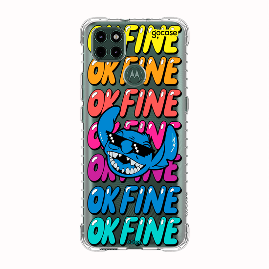Capinha para celular Stitch - Ok Fine