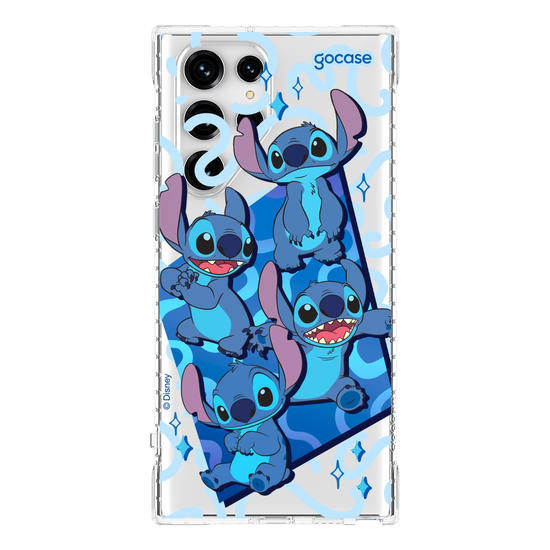 Capinha para celular Lilo & Stitch - Fofura Cósmica