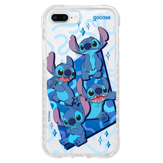 Capinha para celular Lilo & Stitch - Fofura Cósmica