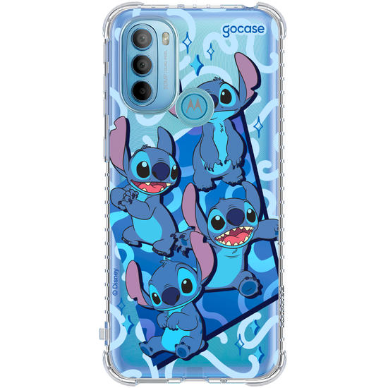 Capinha para celular Lilo & Stitch - Fofura Cósmica
