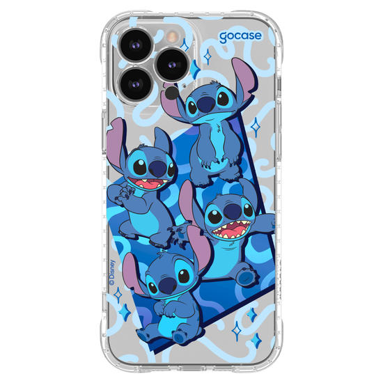Capinha para celular Lilo & Stitch - Fofura Cósmica