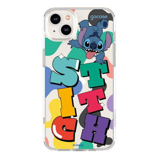 Capinha para celular  Stitch Cool Groovy Name