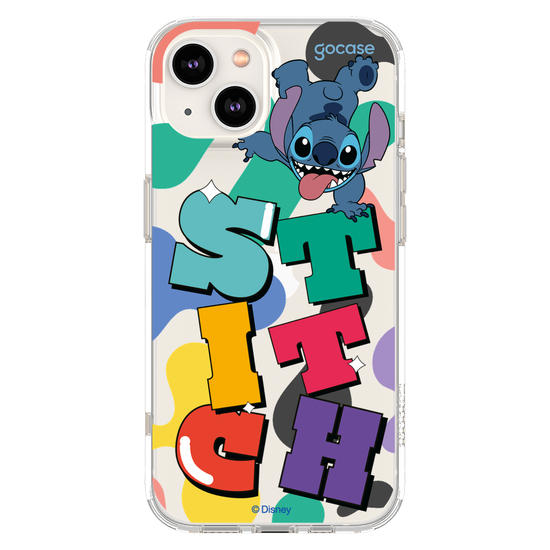 Capinha para celular  Stitch Cool Groovy Name