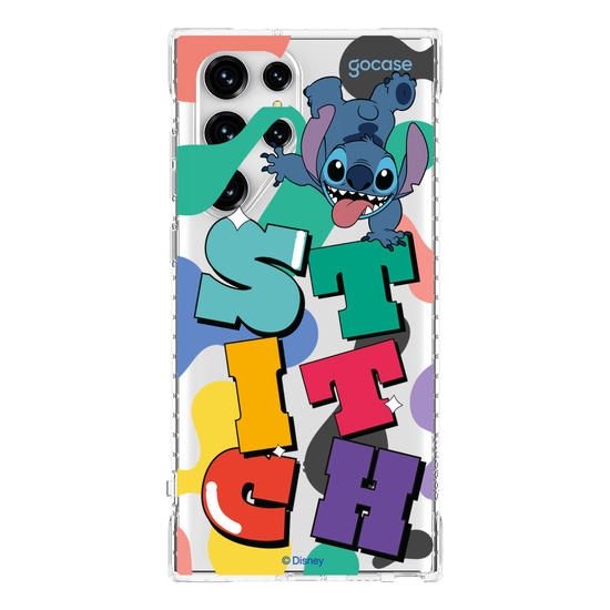 Capinha para celular  Stitch Cool Groovy Name