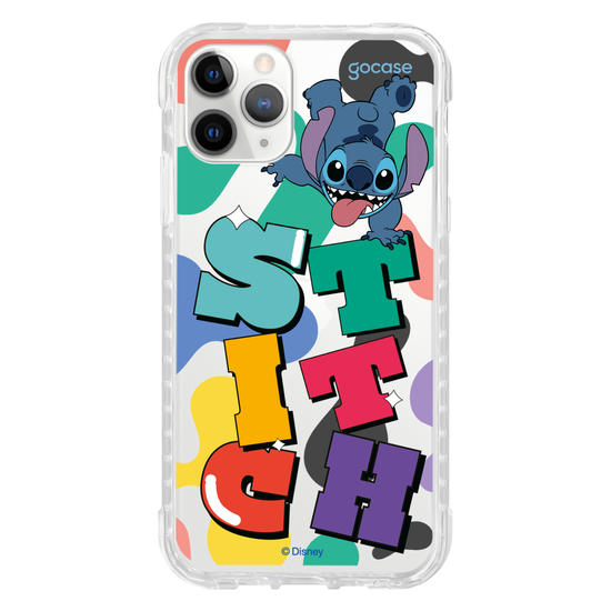 Capinha para celular  Stitch Cool Groovy Name