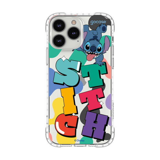 Capinha para celular  Stitch Cool Groovy Name
