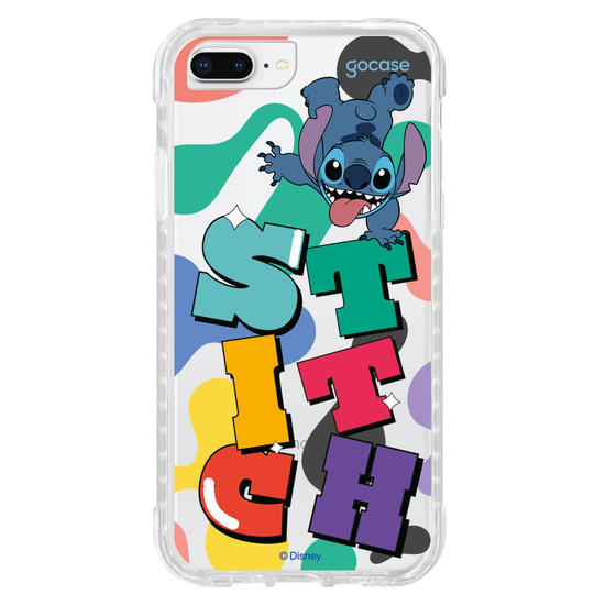 Capinha para celular  Stitch Cool Groovy Name