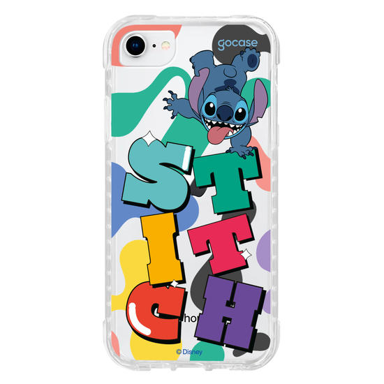 Capinha para celular  Stitch Cool Groovy Name