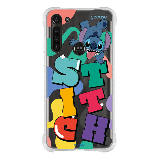 Capinha para celular  Stitch Cool Groovy Name