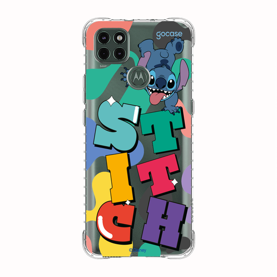 Capinha para celular  Stitch Cool Groovy Name