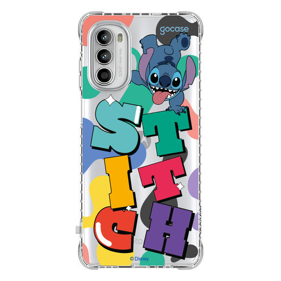 Capinha para celular  Stitch Cool Groovy Name
