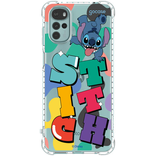 Capinha para celular  Stitch Cool Groovy Name