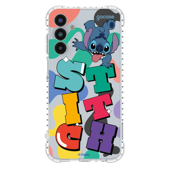 Capinha para celular  Stitch Cool Groovy Name