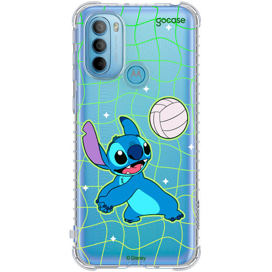 Capinha para celular  Vôlei com o Stitch