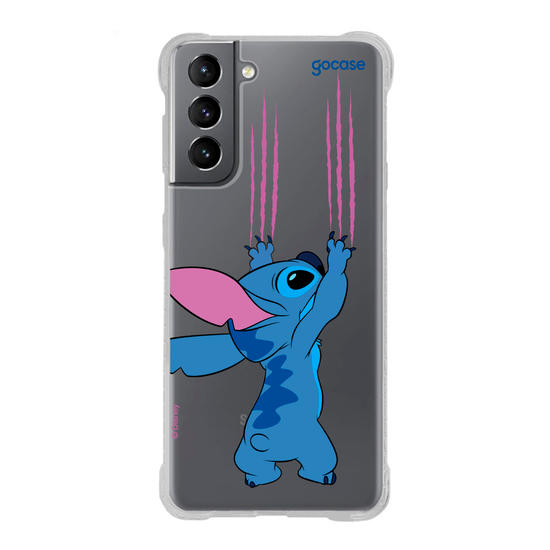 Capinha para celular  Stitch Arranhão