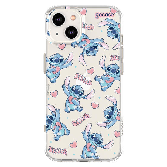 Capinha para celular  Stitch Pattern Watercolor