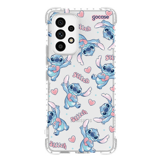 Capinha para celular  Stitch Pattern Watercolor