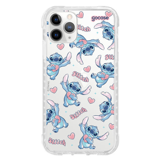 Capinha para celular  Stitch Pattern Watercolor