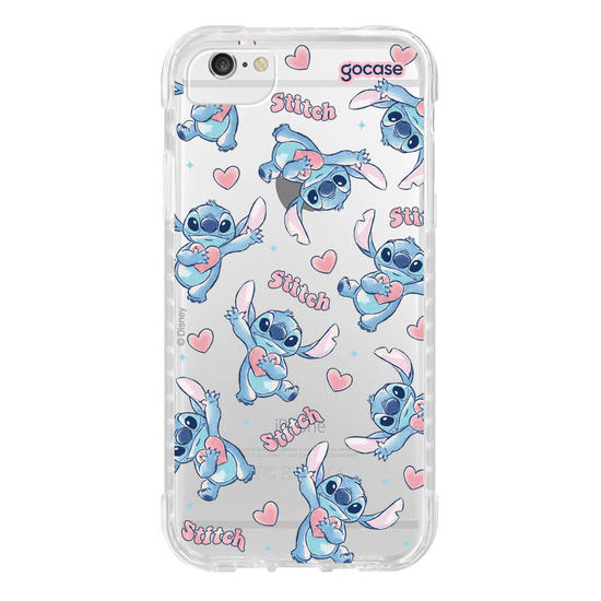 Capinha para celular  Stitch Pattern Watercolor