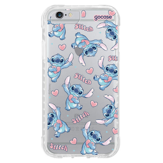 Capinha para celular  Stitch Pattern Watercolor