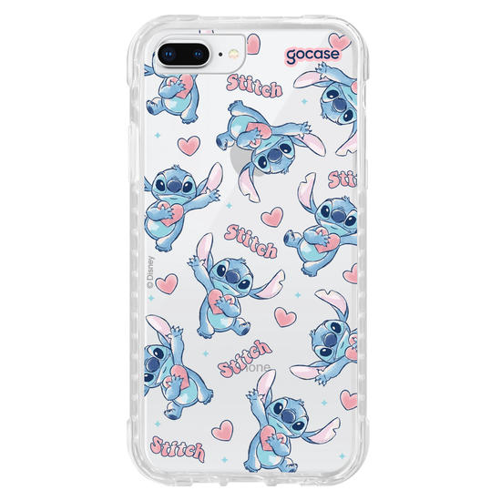 Capinha para celular  Stitch Pattern Watercolor