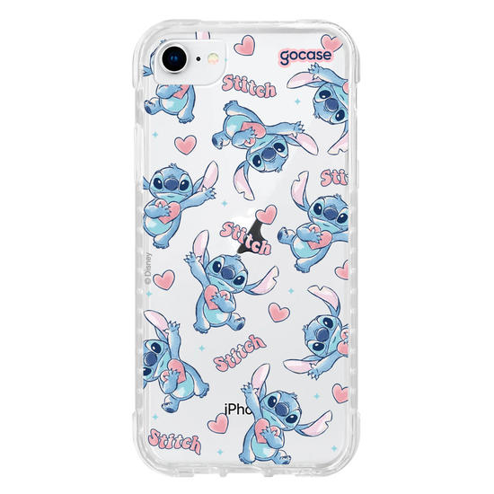 Capinha para celular  Stitch Pattern Watercolor