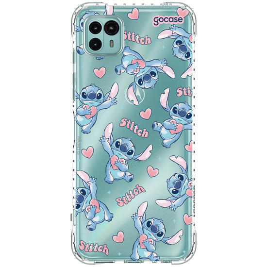 Capinha para celular  Stitch Pattern Watercolor