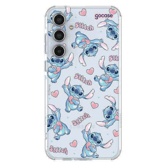 Capinha para celular  Stitch Pattern Watercolor