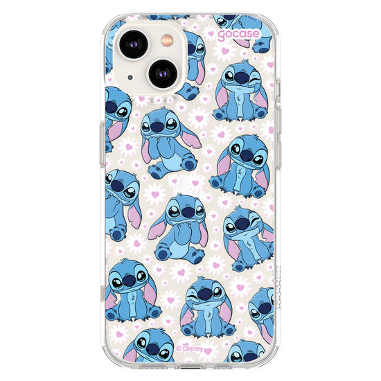 Capinha para celular  Stitch Flower Bloom