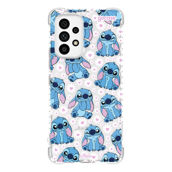 Capinha para celular  Stitch Flower Bloom