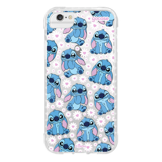 Capinha para celular  Stitch Flower Bloom