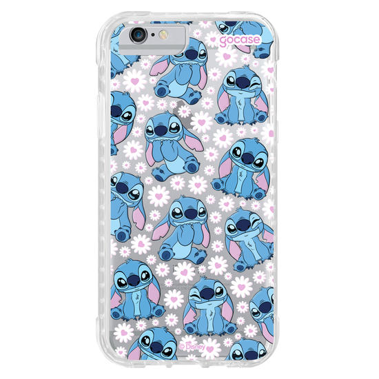 Capinha para celular  Stitch Flower Bloom