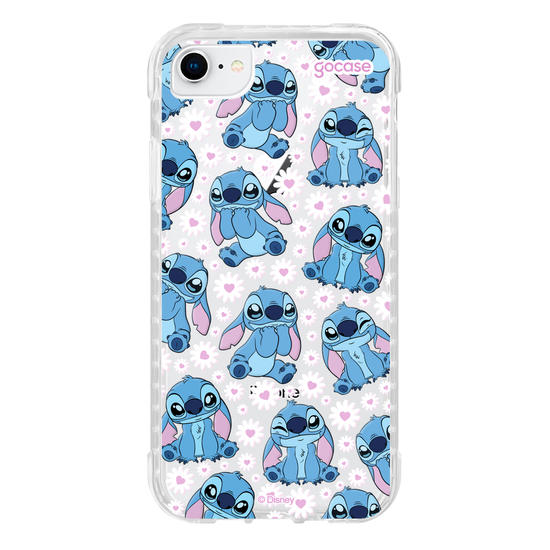 Capinha para celular  Stitch Flower Bloom