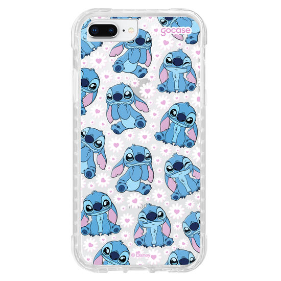 Capinha para celular  Stitch Flower Bloom