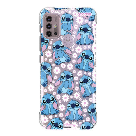 Capinha para celular  Stitch Flower Bloom
