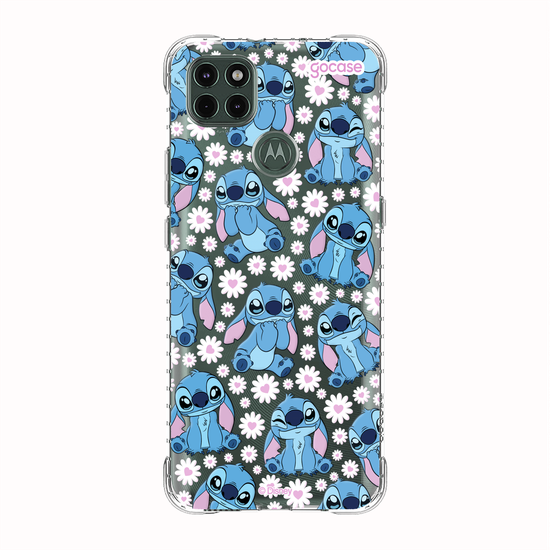 Capinha para celular  Stitch Flower Bloom