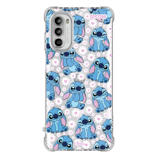 Capinha para celular  Stitch Flower Bloom