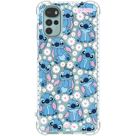 Capinha para celular  Stitch Flower Bloom