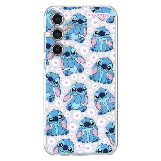 Capinha para celular  Stitch Flower Bloom