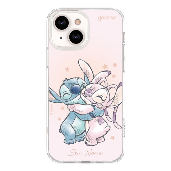Capinha para celular Stitch e Angel - Pastel Soft