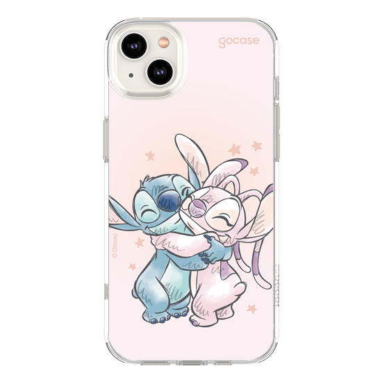 Capinha para celular  Stitch e Angel - Pastel Soft