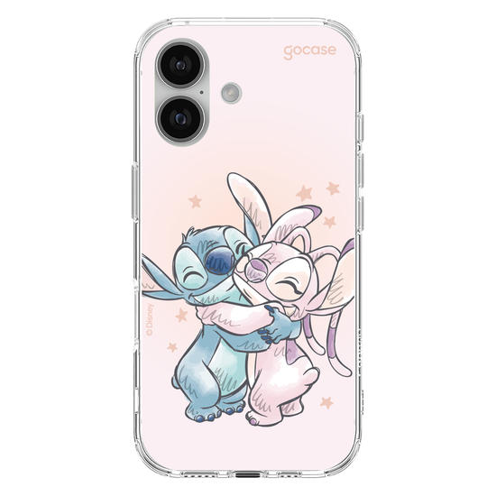 Capinha para celular  Stitch e Angel - Pastel Soft