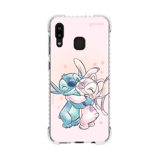 Capinha para celular  Stitch e Angel - Pastel Soft